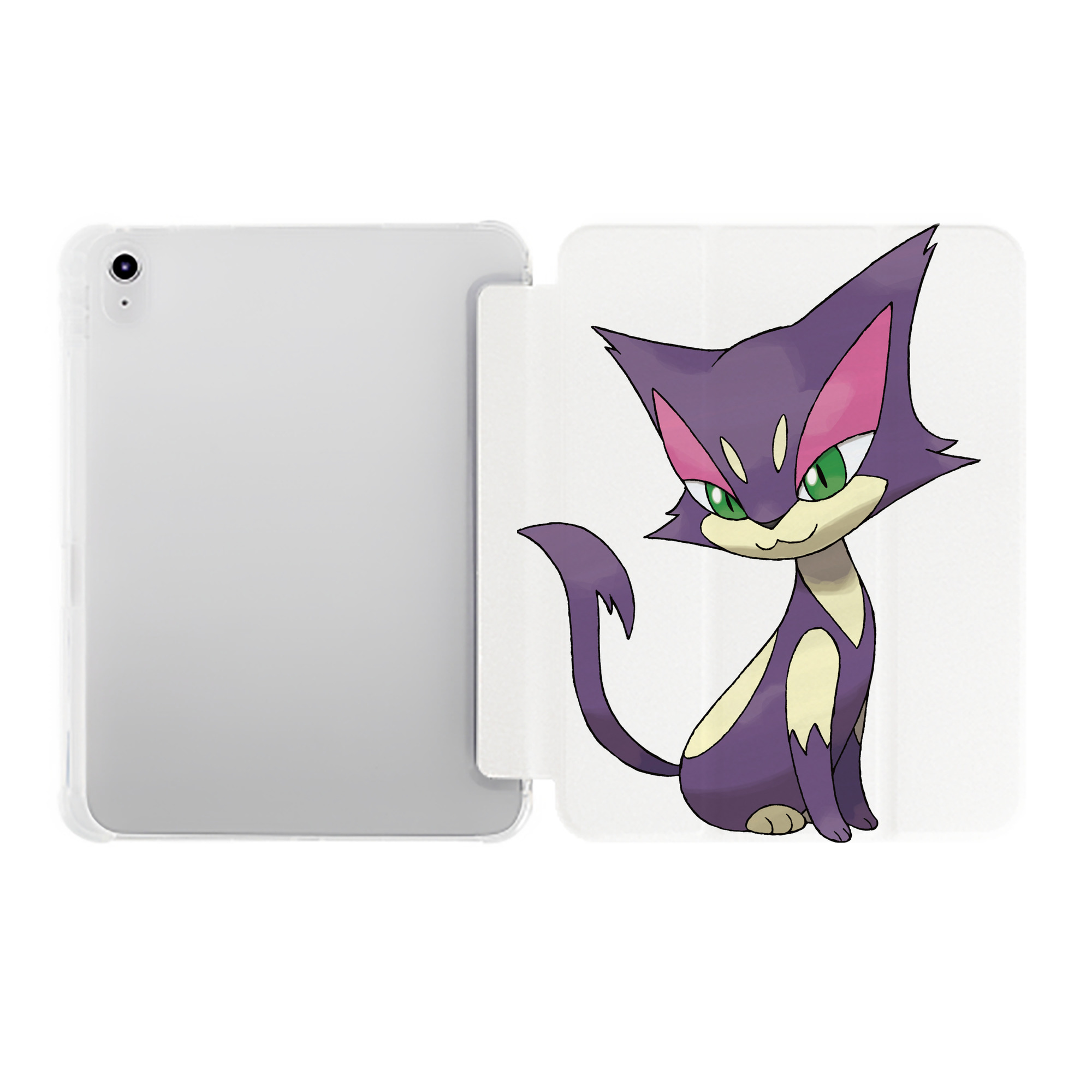 （画像用） ポケットモンスター Pokémon IPad ケース ペン収納付き 三つ折りスタンド PUレザー×シリコン 対応機種9.5/10.5/10.9インチ